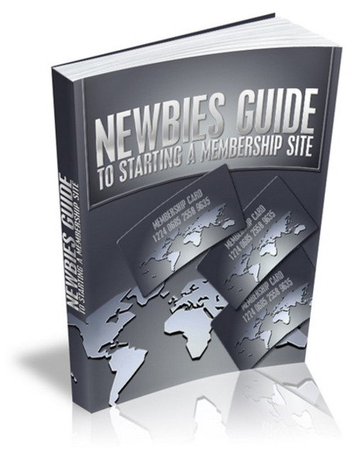 Product picture Newbies Guide To Starting A Membership Site Read more at htt