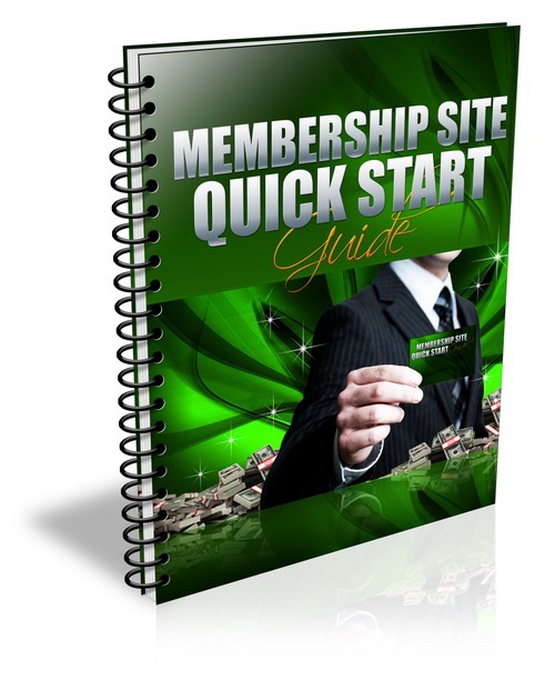 Product picture Membership Site Quick Start